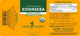 Label for Echinacea