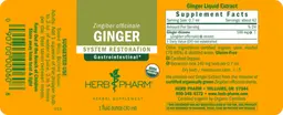 Label for Ginger