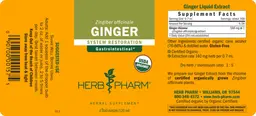 Label for Ginger