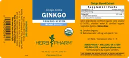 Label for Ginkgo