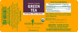 Label for Green Tea