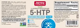 Label for 5-HTP 100 mg