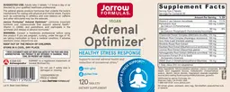 Label for Adrenal Optimizer