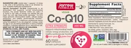 Label for Co-Q10 200 mg