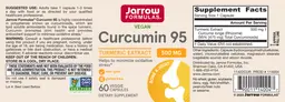 Label for Curcumin 95 500 mg