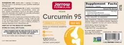 Label for Curcumin 95 500 mg