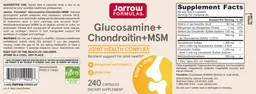 Label for Glucosamine+Chondroitin+MSM