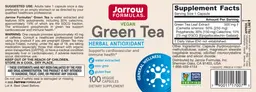 Label for Green Tea