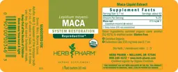Label for Maca