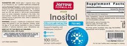 Label for Inositol 750 mg