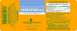 Label for Sarsaparilla