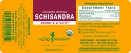 Label for Schisandra