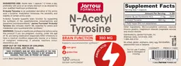 Label for N-Acetyl Tyrosine 350 mg