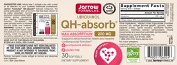 Label for QH-absorb 200 mg
