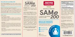 Label for SAMe 200