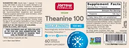 Label for Theanine 100 mg