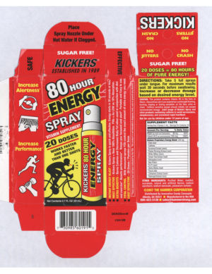80 Hour Energy Spray