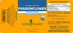 Label for Passionflower
