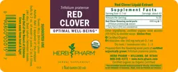 Label for Red Clover