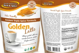 Label for Golden Latte