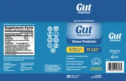 Label for Stress Probiotic