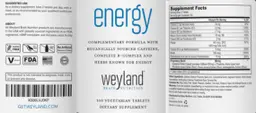 Label for Energy