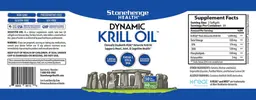 Label for Dynamic Krill Oil 1,600 mg
