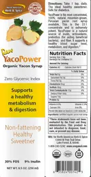 Label for Raw YacoPower