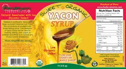 Label for Yacon Syrup