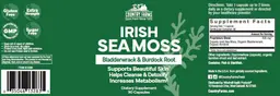Label for Irish Seamoss