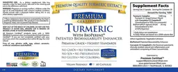 Label for Turmeric
