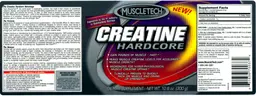 Label for Creatine Hardcore