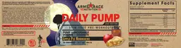 Label for Daily Pump 2nd Edition Apple Pie Moonshine
