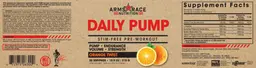 Label for Daily Pump Orange Twist