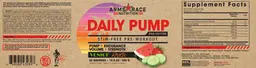 Label for Daily Pump Venice Beach 2nd Edition