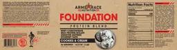 Label for Foundation Cookies & Cream
