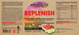 Label for Replenish Venice Beach