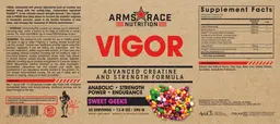 Label for Vigor Sweet Geeks