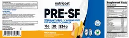 Label for PRE-SF Peach Mango