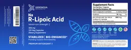 Label for Na R-Lipoic Acid Maximum Strength 300 mg
