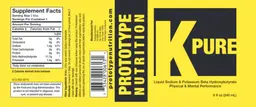 Label for K Pure