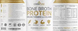 Label for Bone Broth Protein Unflavored