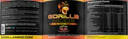 Label for Gorilla Mode Sour Candy Apple