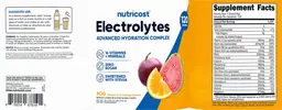 Label for Electrolytes Advanced Hydration Complex POG (Passion Fruit/Orange/Guava)