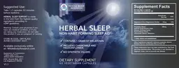 Label for Herbal Sleep