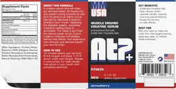 Label for ATP+ Strawberry
