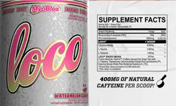 Label for Loco Watermelon Candy