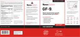Label for GF-9 Fruit Punch