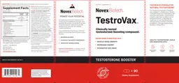 Label for TestroVax