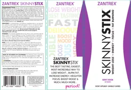 Label for SkinnyStix Berry Fusion